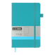 Книга записна ETALON 125*195, 96 арк., точка, обкл. штучна шкіра, бірюзовий