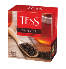 Чай чорний Sunrise 1,8грх100пак, "Tess", пакет