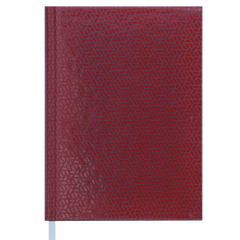 Щоденник недатований TONE, A5, 288 стор., бордовий, бордовый