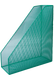 Лоток для паперів вертикальний 80x230x300мм, металевий, зелений, Зелений