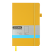 Книга записна ETALON 125*195, 96 арк., точка, обкл. штучна шкіра, жовтий