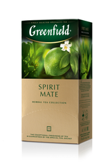 Чай трав'яний мате 1.5г*25*10, пакет, "Spirit Mate", GREENFIELD