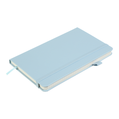 Книга записна ETALON 125*195, 96 арк., точка, обкл. штучна шкіра, блакитний