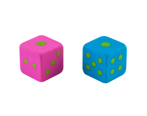 Гумка FUN CUBE,20х20х20mm, в шоубоксі