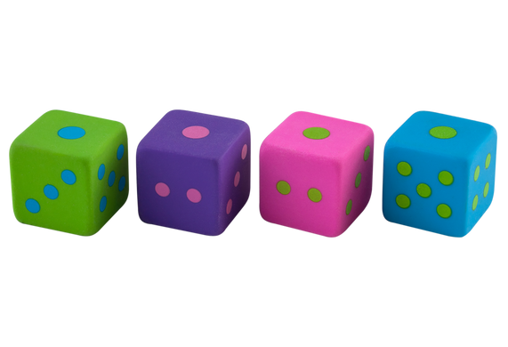 Гумка FUN CUBE,20х20х20mm, в шоубоксі