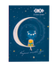 Блокнот DREAM, А-5, 64 арк., кліт., ітгр. обкл., мат. лам.+Уфлак, KIDS Line, т.-зелений, Зелений