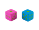 Гумка FUN CUBE,20х20х20mm, в шоубоксі