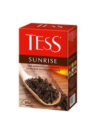 Чай чорний SUNRISE, 80г, "Tess", лист