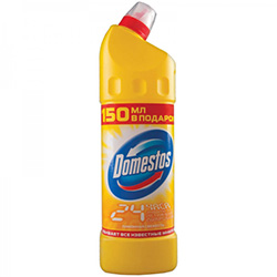 Засіб чистячий д/туалету DOMESTOS 1л Цитрусова свіжість