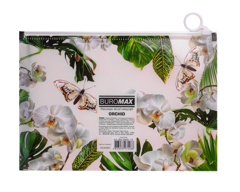 Папка на ZIP (250*170), ORCHID, білий, Білий