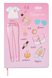 Щоденник шкільний FASHION, В5, 48 арк., тверд. обл., шт.шкіраПоролон, св.-рожевий