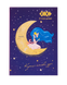 Блокнот DREAM, А-5, 64 арк., кліт., ітгр. обкл., мат. лам.+Уфлак, KIDS Line, т.-синій, Темно-синій
