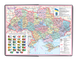Щоденник недатований SALERNO А4, 288 стор., коричневий, Коричневий