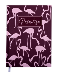 Щоденник недат. PARADISE, A5, 288 стор., бордовий, бордовый