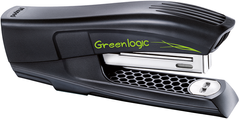 Степлер настільний GREENLOGIC, пластиковий, 25л., (скоби №24/6; 26/6), чорний, Чорний