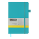 Книга записна ETALON 125*195, 96 арк., клітинка, обкл. штучна шкіра, бірюзовий