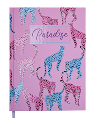 Щоденник недат. PARADISE, A5, 288 стор., св.-рожевий, Рожевий