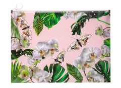 Папка на ZIP А4, ORCHID, білий, Білий