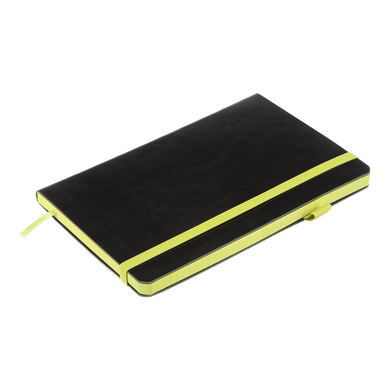 Книга записна CONCEPT 125*195, 96 арк., точка, обкл. штучна шкіра, жовтий