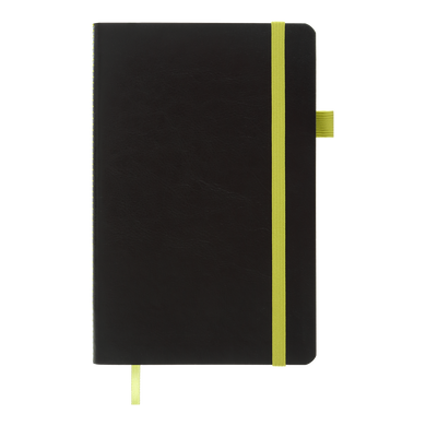 Книга записна CONCEPT 125*195, 96 арк., точка, обкл. штучна шкіра, жовтий