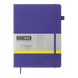 Книга записна ETALON 190*250, 96 арк., клітинка, обкл. штучна шкіра, фіолетовий