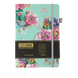 Блокнот діловий CHERIE А5, 96л, клітинка, обкладинка штучна шкіра, синій