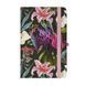 Книжка записна TROPICAL, на гумці, 136х207мм, 96 арк., кліт., офсет крем., тв.лам.обкл., чорна, Чорний