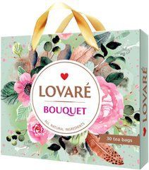 Чай асорті &laquo;Bouquet&raquo; 6 видів пакетиків по 5 шт, LOVARE