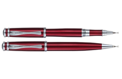 Комплект ручок (П+Р) в подарунковому футлярі L, червоний, Червоний