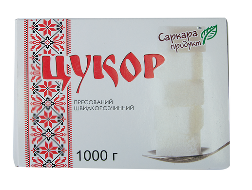 Цукор пресований 1000г, коробка