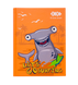 Блокнот SEA, А-5, 64 арк., тв. обкл., мат. лам.+лак, KIDS Line, помаранчевий, Помаранчевий