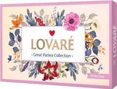 Чай асорті &laquo;Great Party&raquo; 18 видів пакетиків по 5 шт, LOVARE