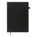 Книга записна PRIMO 190*250, 96 арк., клітинка, обкл. штучна шкіра, чорний