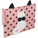 Папка А4 PUSSY CAT 33x24x1,5 см, декор кота з рухливим хвостом, рожева