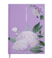 Щоденник недатований ALLURE, A5, лавандовий, Фіолетовий