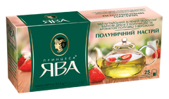 Чай зелений 1.5г*25 пакет, "Полуничний настрій", ПРИНЦЕСА ЯВА