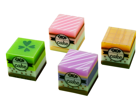 Гумка прямокутна Cake 25*25*24мм