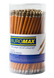 Олівець графітовий PROFESSIONAL 2H, жовтий, без гумки, туба - 144 шт.
