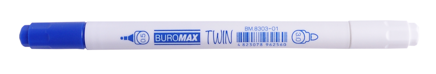 Ручка капілярна Twin, синій, 0,5 mm / 3,0 mm, Синій