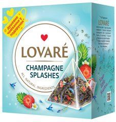 Чай бленд чорного та зеленого 2г*20, пакет, "Shampagne splashes", LOVARE