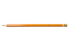 Олівець графітовий PROFESSIONAL 3B, жовтий, без гумки , туба - 144 шт.