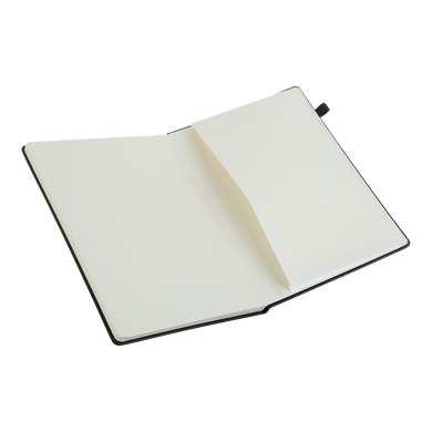 Книга записная ETALON 210*295, 96л., клетка, обложка искуственная кожа, синий