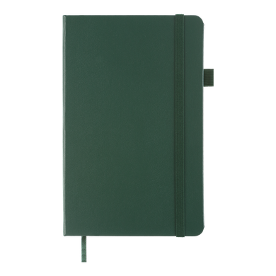 Книга записна ETALON 125*195, 96 арк., точка, обкл. штучна шкіра, зелений