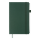 Книга записна ETALON 125*195, 96 арк., точка, обкл. штучна шкіра, зелений