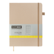 Книга записна ETALON 190*250, 96 арк., клітинка, обкл. штучна шкіра, золотий
