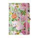 Книжка записна TROPICAL, на гумці, 136х207мм, 96 арк., кліт., офсет крем., тв.лам.обкл., бірюзова, Рожевий