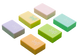 Гумка прямокутна Pastel 29х19,6х10мм