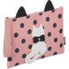 Папка А5 PUSSY CAT 24x28x1,5 см, декор кота з рухливим хвостом, рожева